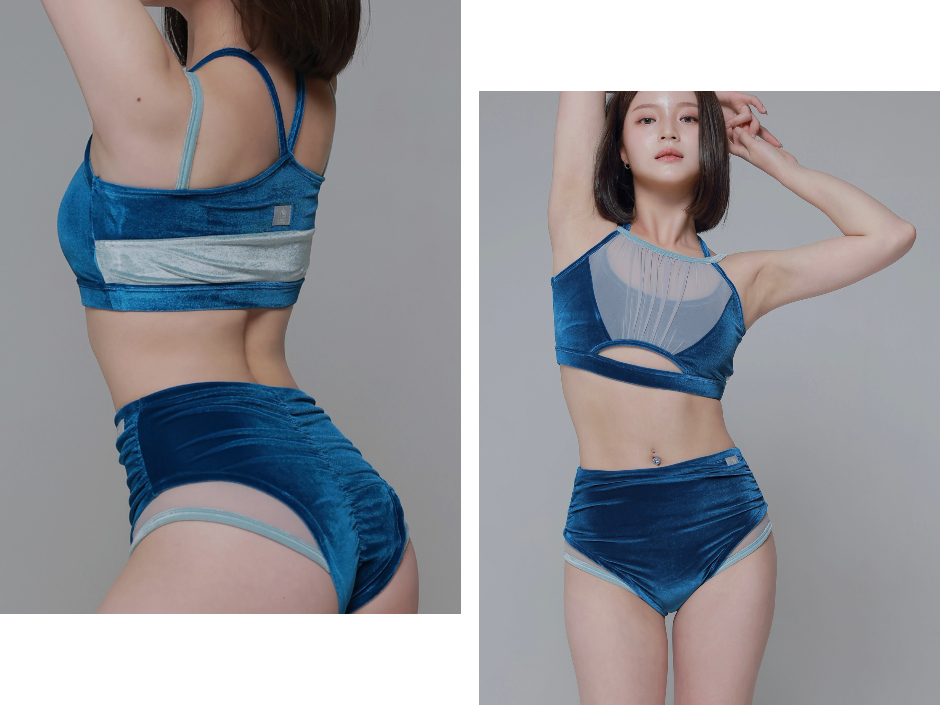Swimsuit / underwear model wearing image - S1L36